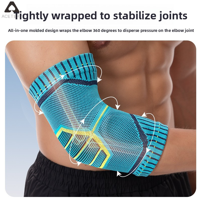 ACETERY Nẹp Khuỷu Tay Giúp Giảm Đau Viêm Viền và Tennis Elbow cho Tennis Player và Golfer