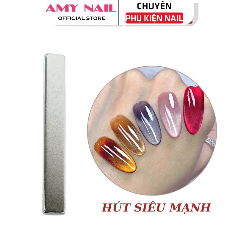 Thanh hơ nam châm mắt mèo chữ nhật nail siêu mạnh
