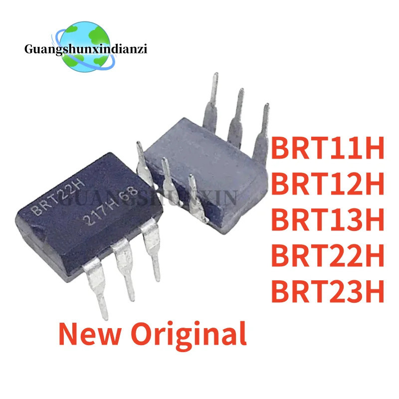 5 CHIẾC BRT11H BRT12H BRT13H BRT22H BRT23H DIP-6 Plug-in chip