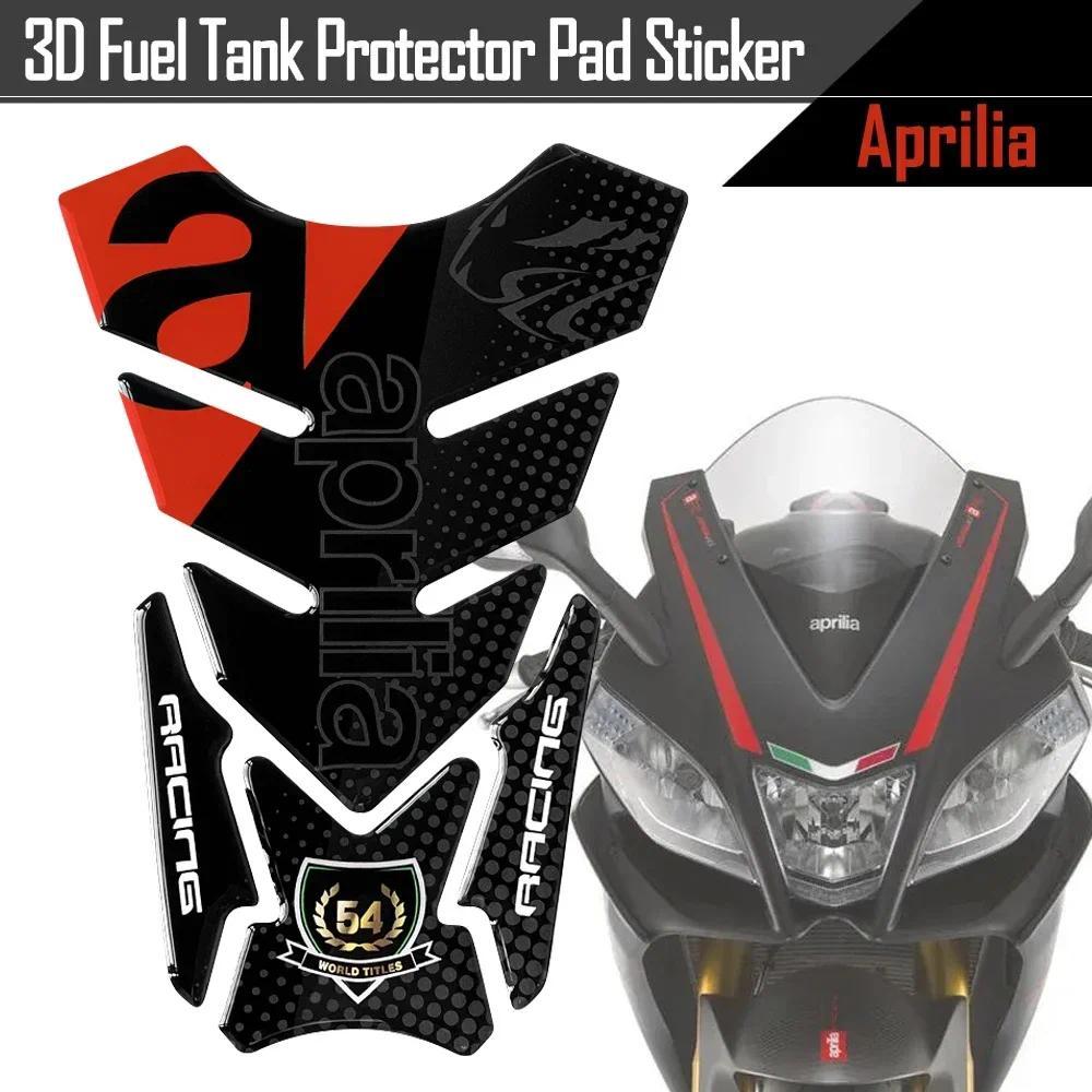3D Bình Nhiên Liệu Miếng Lót Miếng Dán Xe Máy Bảo Vệ Decal Phụ Kiện Cho Aprilia rs660 RSV4 APR Tuono