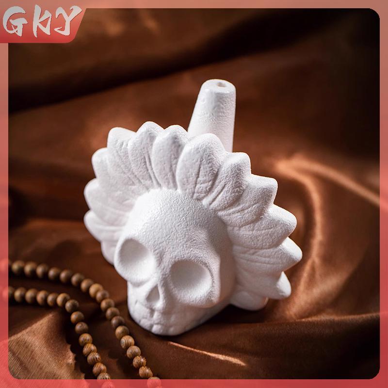 GKY Chính Hãng Aztec Cái Chết Còi To La hét Aztec Cái Chết Còi Mới Lạ Đồng Hồ Còi Halloween Dự Tiệc 