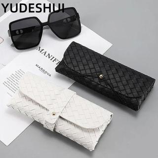 Túi đựng kính râm YUDESHUI, Kính mềm bện, Phụ kiện kính mắt bằng da PU di động