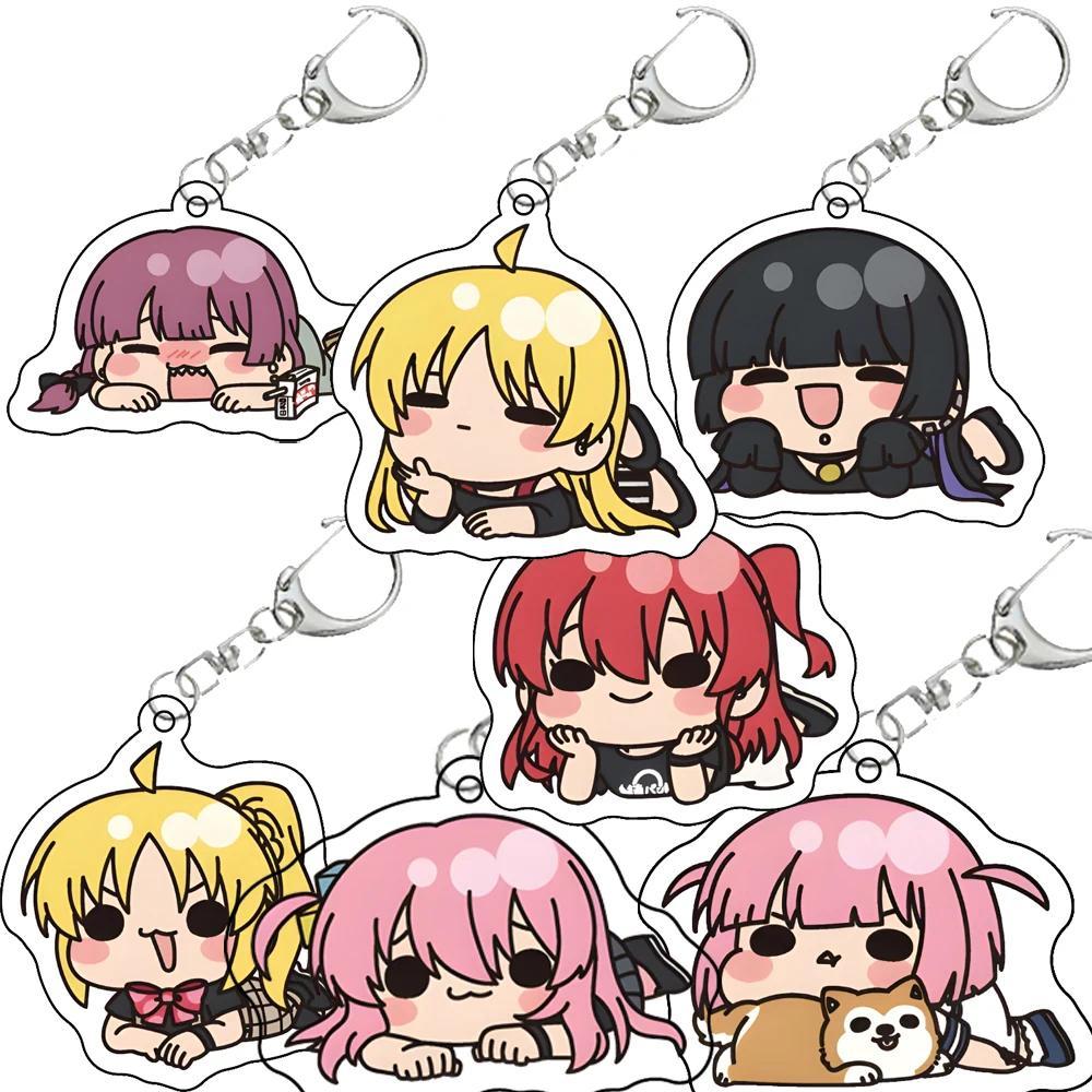 Anime BOCCHI THE ROCK Cosplay Móc khóa Badge Accessories Gotoh Hitori Yamada Ryo Cosplay Christmas H