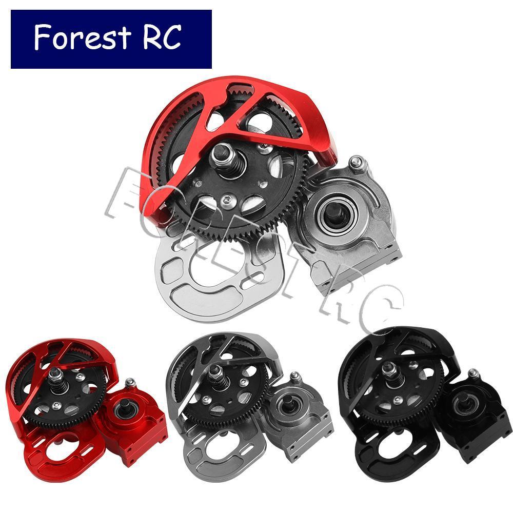 Hộp số hoàn chỉnh bằng nhôm cho 1 / 10 Axia SCX10, SCX10 II 90046 90047 MN222 RC Crawler Nâng cấp