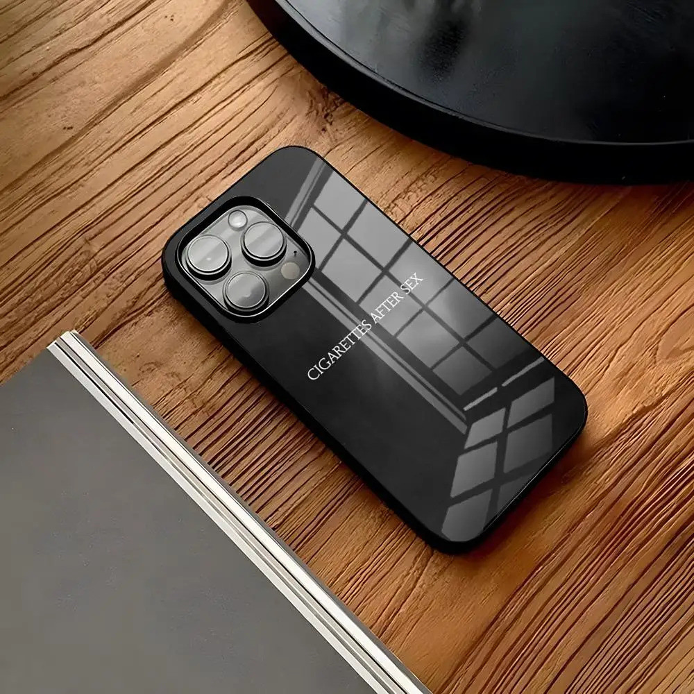 BK-1 Band Thuốc Lá Sau S-Sex Ốp Lưng Điện Thoại IPhone 16 15 14 Pro 11 13 12 Mini 6 8 7 Plus Kính Th