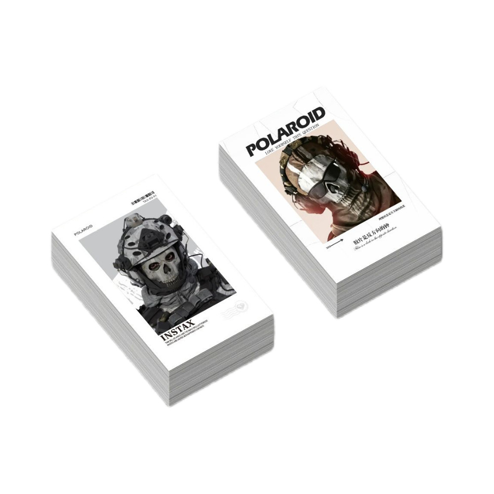 ❤❤ Ghost Photocard 100 Polaroid Photocard Phim bảo vệ Bộ sưu tập thẻ Photocard 10cm Ảnh 9 ️ ⃣ 8 ⃣ ️ 