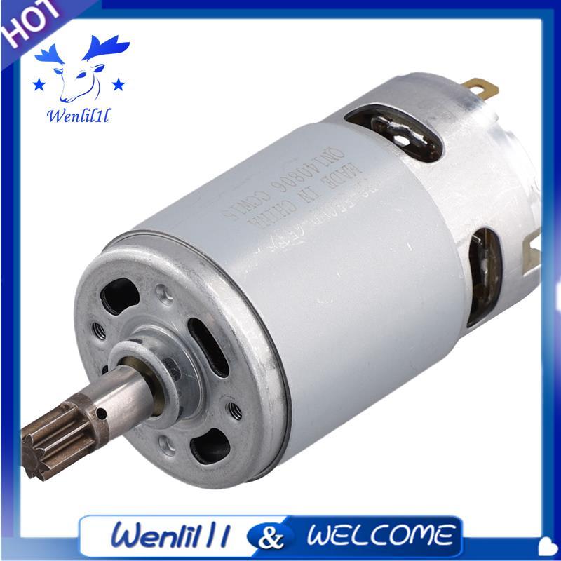 Động cơ 8 răng DC21V -550VD H3 cho 50027484 WU390 WX390 WX390.1 Máy khoan điện Bộ phận dụng cụ động 