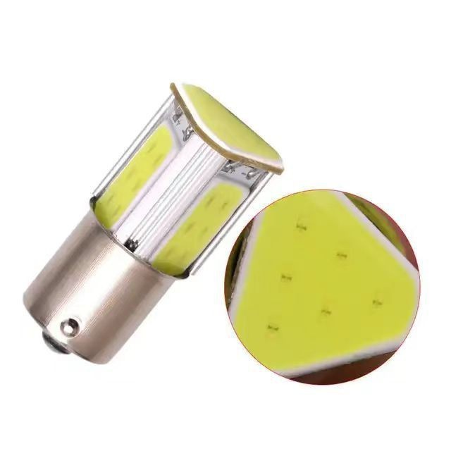 Đèn LED báo rẽ Yizhong COB Đèn phanh đuôi 1156 1157 BA15S Đèn LED xe máy nổi bật