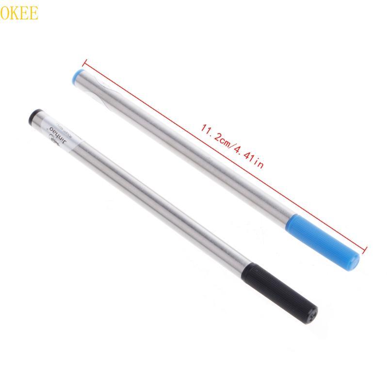 OKEE Bút bi nạp lại 0 5mm Bút bi lăn nạp lại điểm trung bình Mực đen màu xanh khô nhanh 0 5mm Bút lă