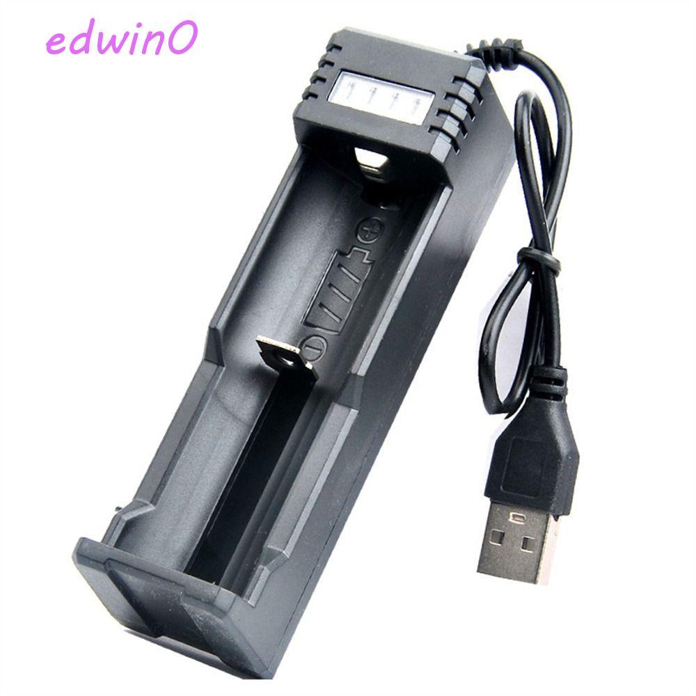 EDWIN 18650 Sạc Lithium Sạc Thông Minh An Toàn Sạc Pin Lithium Pin Li-ion Pin 18650 Pin Sạc Thông Mi