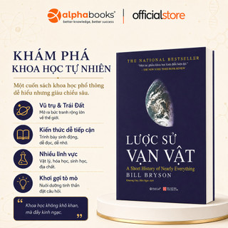Sách - Lược sử vạn vật - Bill Bryson (Omega Plus)