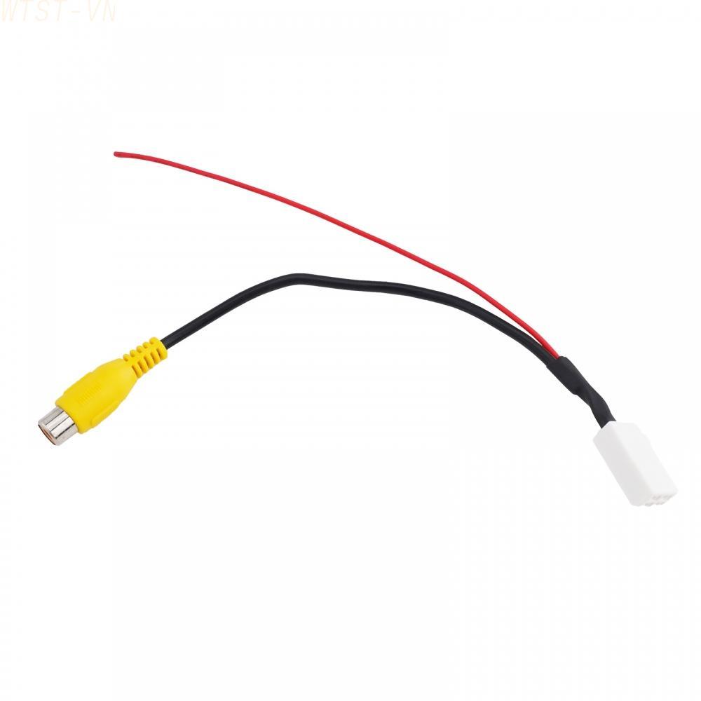 Quick Connect 4 Pin Adapter for Car Radio Reversing Cameras For RCA Input