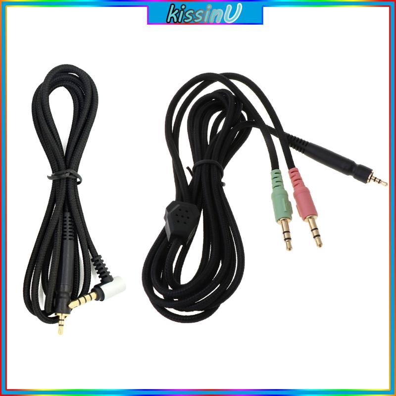 Kiss 3 5mm Cắm Cáp Thay Thế Tai Nghe Cáp Nối Dài Bền Cho G4ME ONE GAME ZERO PC 373D PC37X GSP350