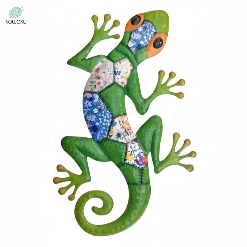 Gecko Kim Loại Treo Tường Trong Nhà Sử Dụng Ngoài Trời Gecko Treo Tường Nghệ Thuật Tylt2605182