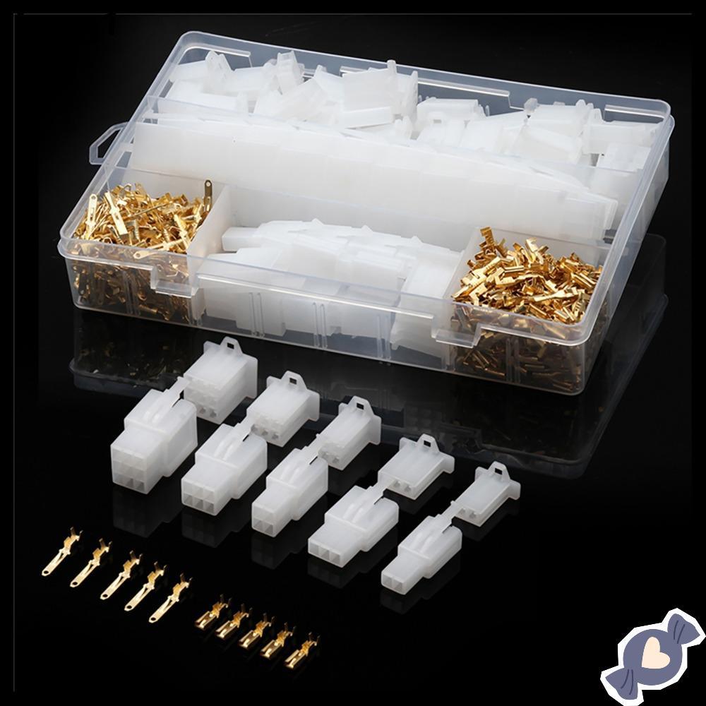 THUY 580 chiếc Pin Header Connector, Pin Count 2 3 4 6 9 Crimp Terminal Wire Connector Kit, Loại kết