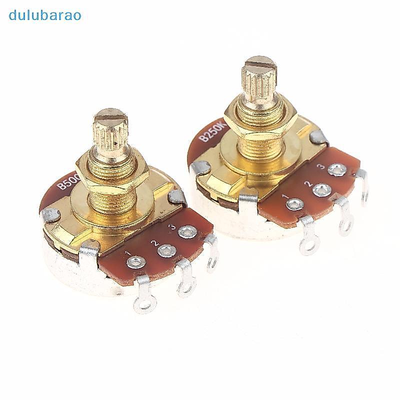 [DUL] A500K / A250K / B250K / B500K Chiết áp Guitar có trục đồng thau AO