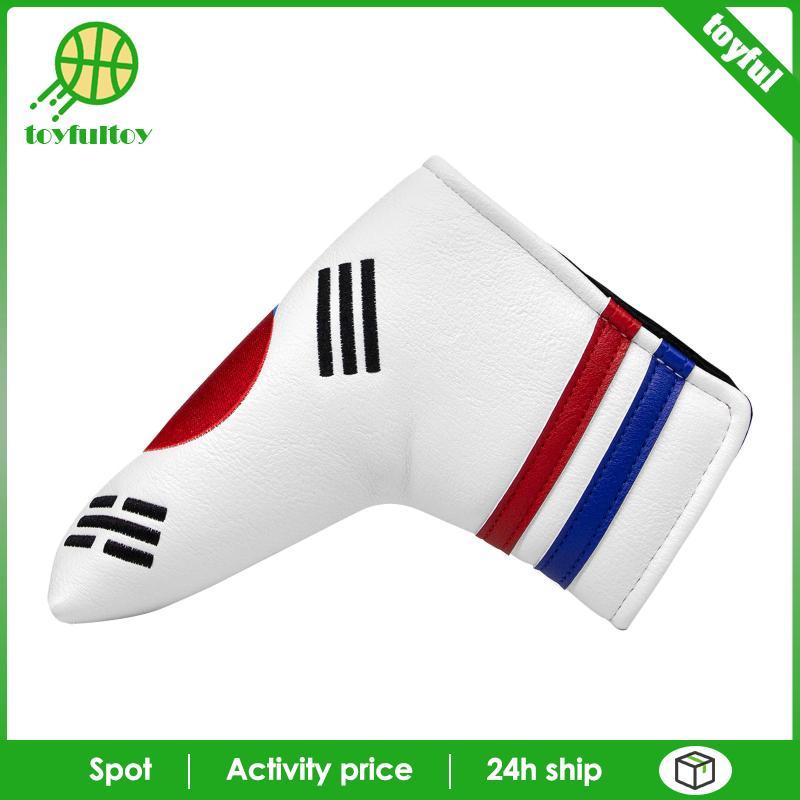 Đa Năng Golf Blade Putter Head Cover Blade Putter Club Thêu Ngoài Trời Nhiều Màu 13 * 17cm