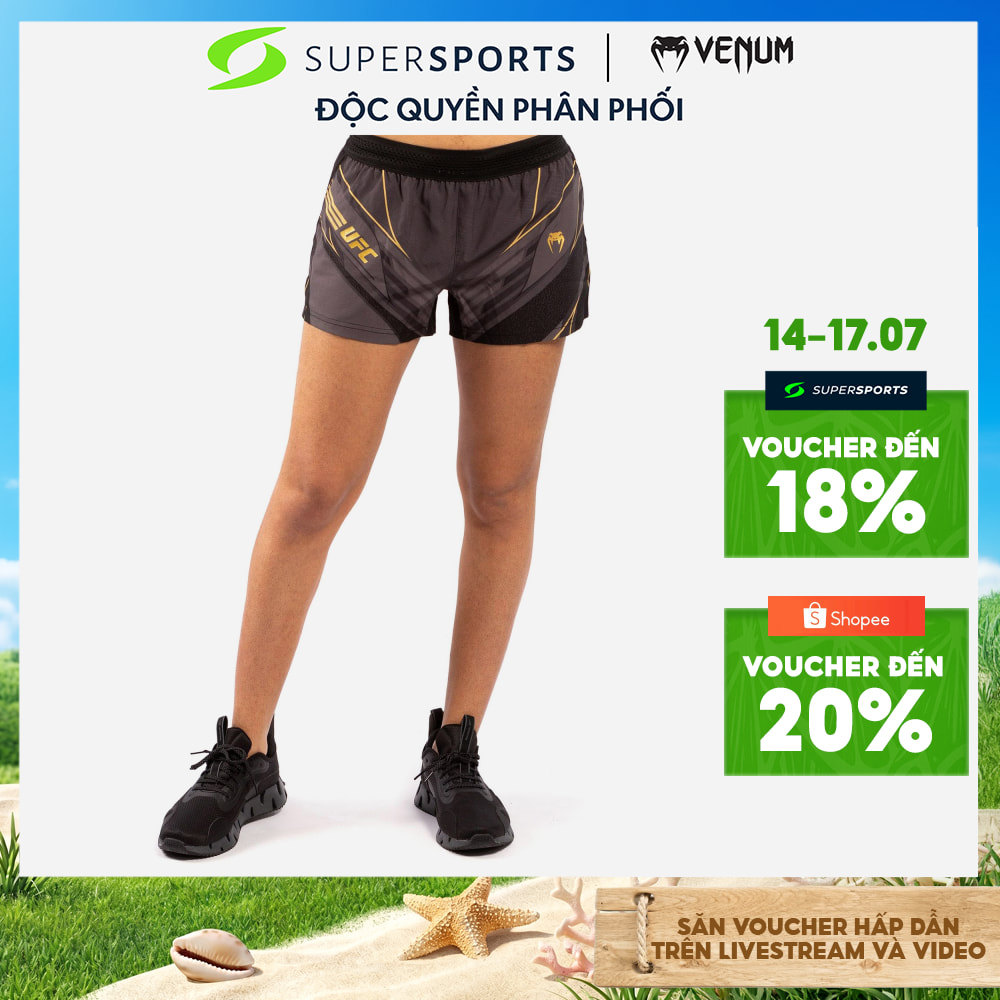 Quần Ngắn Thể Thao Nữ Venum Ufc Fight Night Replica - Tím  - VNMUFC-00072-126