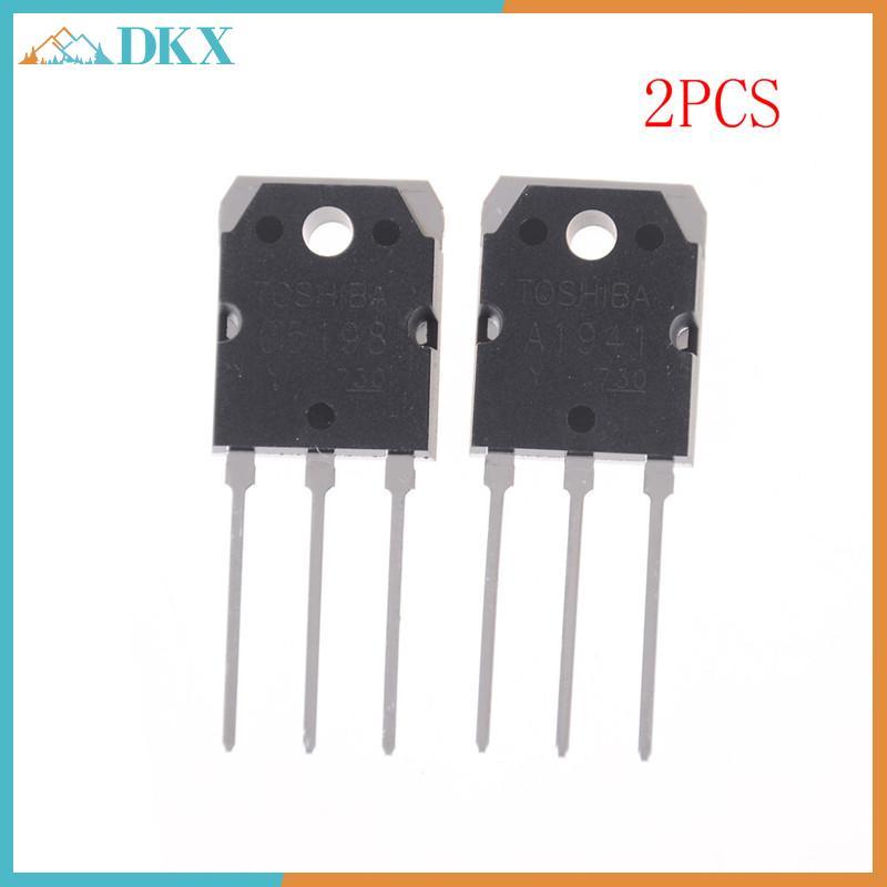 DKX 1 cặp (2 chiếc) 2SA1941 & 2SC5198 Transistor A1941 & C5198.
