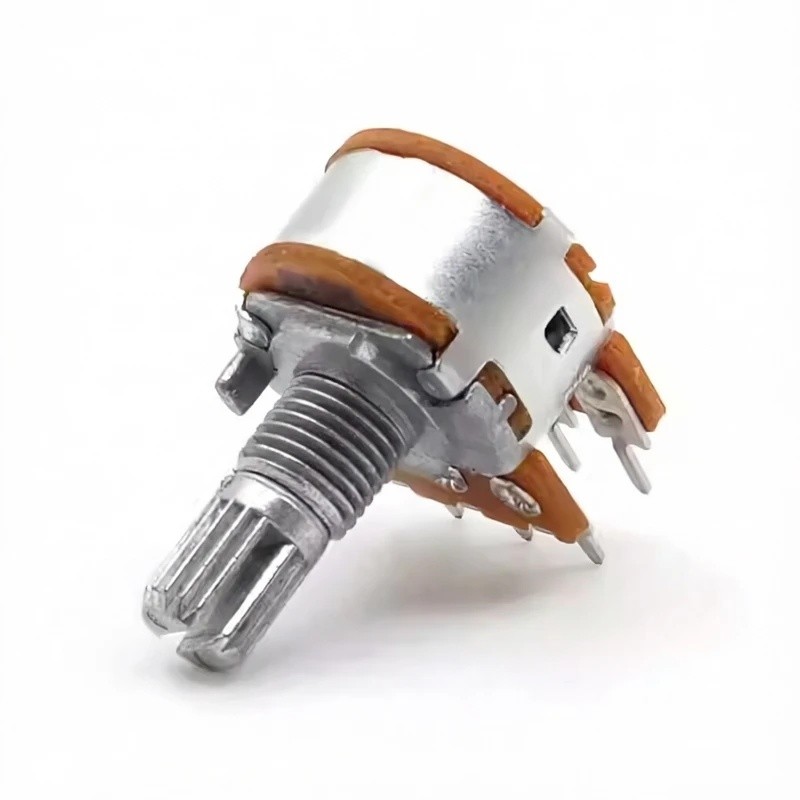 1 Chiếc ALPHA B10K Dual Kênh Âm Lượng Chiết Áp Cho FC360 Khuếch Đại 15 Mm Trục Hoa 6Pin Điều Khiển Â