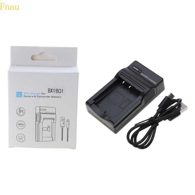 Bộ sạc USB Fnau NP-BG1 cho CyberShot DSC-HX30V DSC-HX20V DSC-HX10V Mới