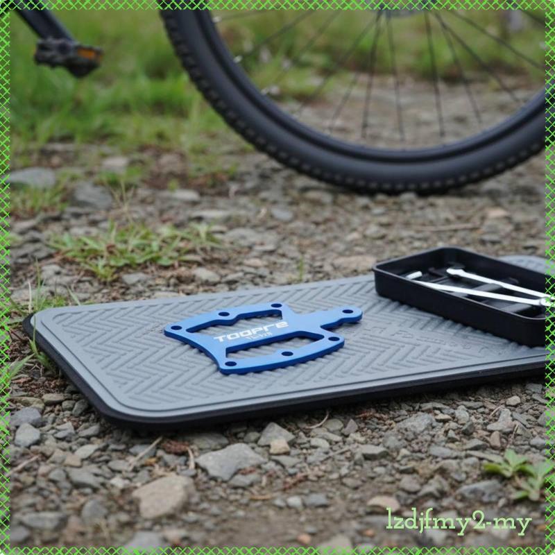 [LzdjfmydcMY] Công cụ đeo một dây chuyền bằng hợp kim nhôm Anodized Blue Chain Checker Gauge Compact