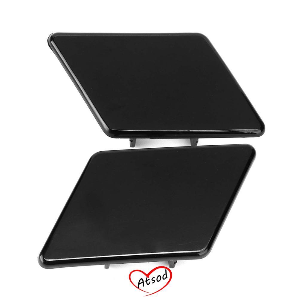 ATSOD 2 Chiếc Mũ Máy Giặt Đèn Pha, Vỏ Xịt Ốp Lưng ABS, Cho E90 E91 / 323i 2006-2009 / 328i 2007-2008