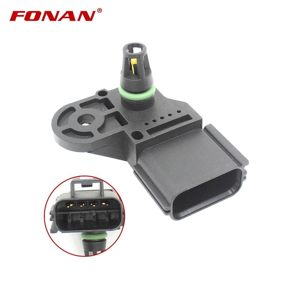 MAP Manifold Cảm Biến Áp Suất Tuyệt Đối Cho Xe Mazda 6 GG12 82 2.3I 16V MPS Turbo Saloon Xăng L3KG 2