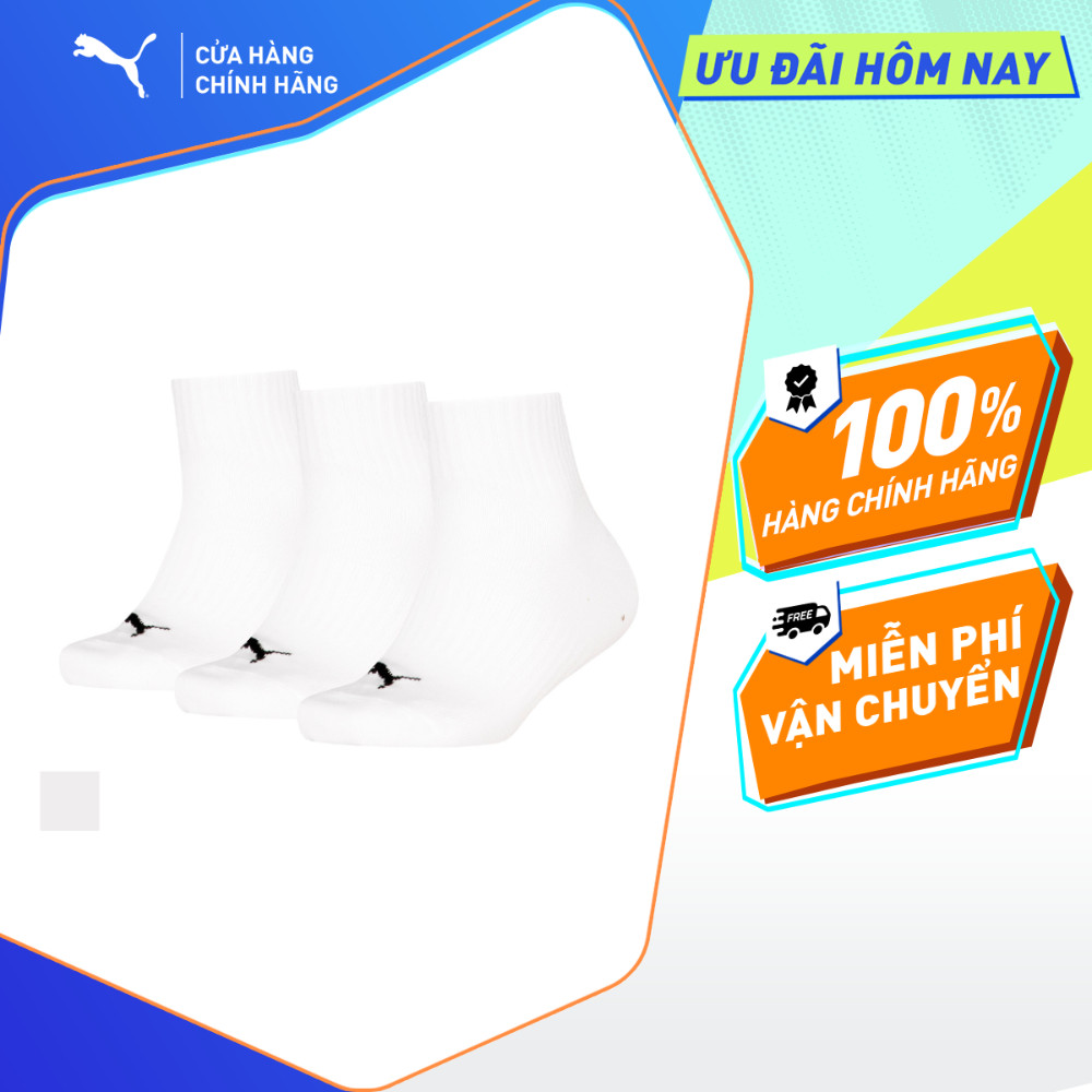 Bộ 3 Đôi Vớ Thời Trang Trẻ Em PUMA Unisex K Quarter 3P