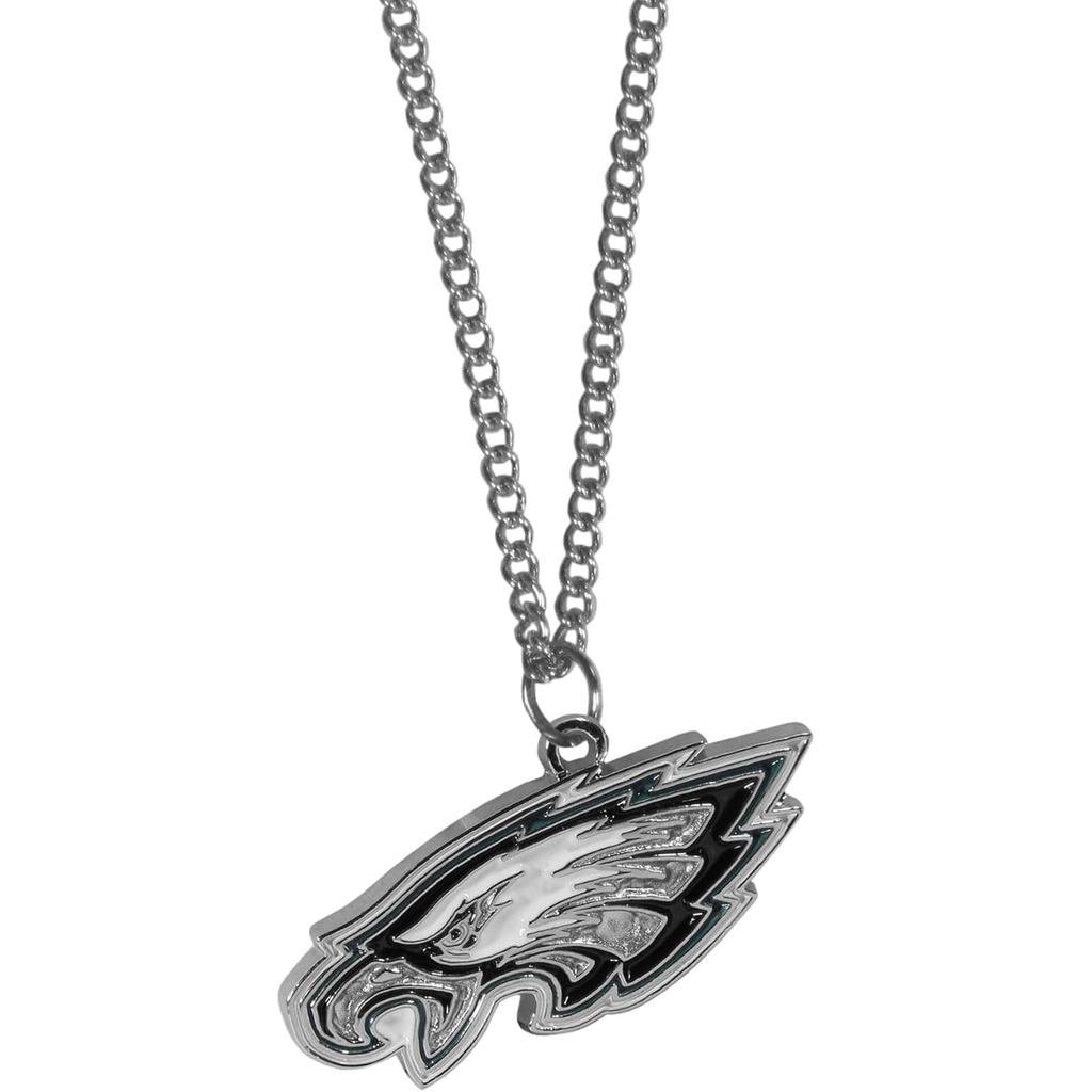 NFL Siskiyou Thể Thao Quạt Shop Philadelphia Eagles Dây Chuyền Vòng Cổ Với Quyến Rũ Nhỏ 22 inch Màu 