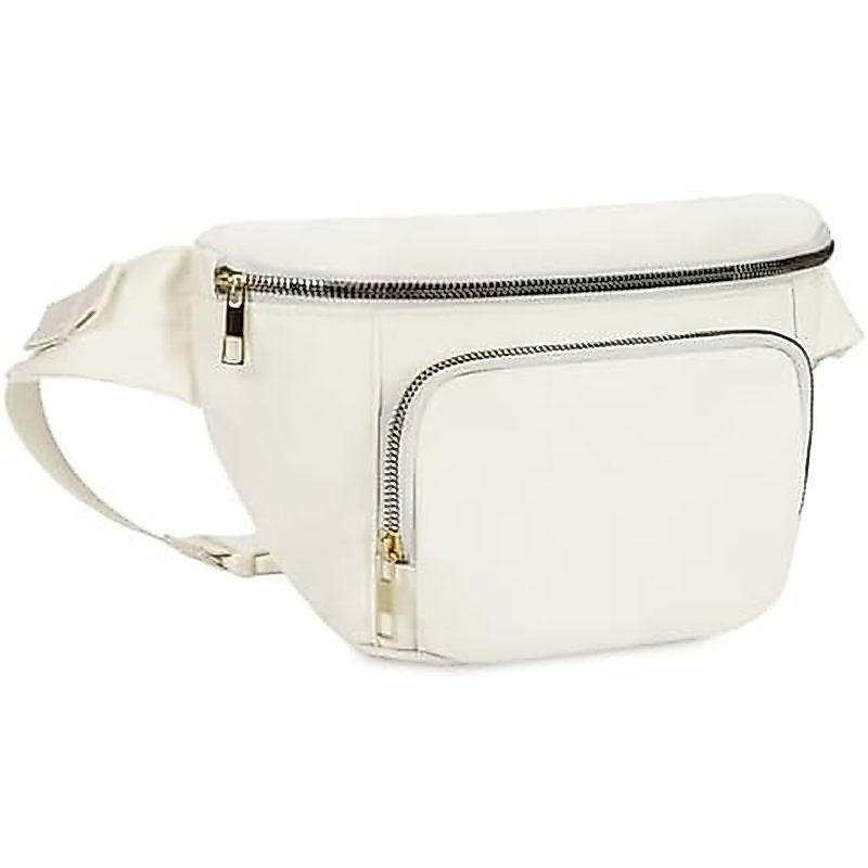 sportsnew Fanny Packs for Women,Large Waist Pack with Extra Extension Belt,Fashion Crossbody Belt Ba