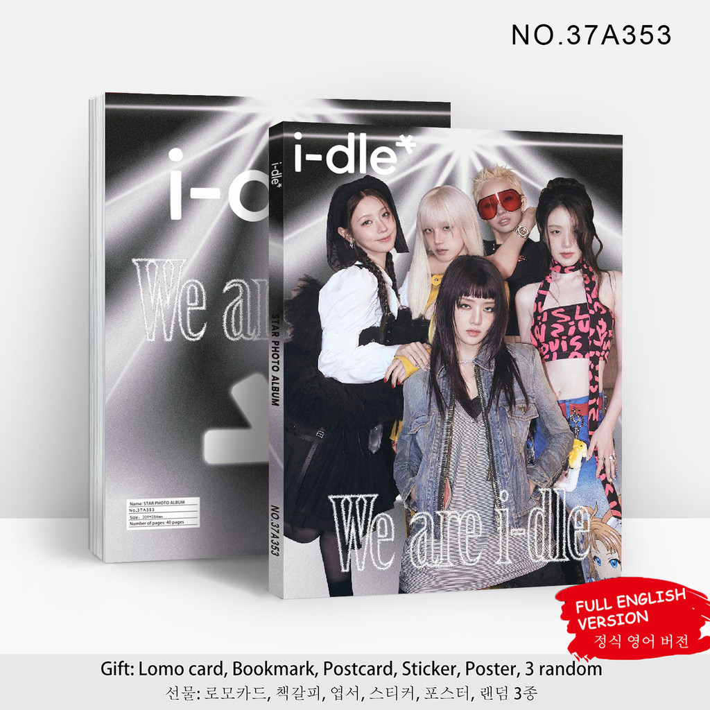 80p Ngôi Sao Album GIDLE Bộ Sưu Tập Sách Ảnh IDLE Album Mới Chúng Tôi Nhàn rỗi Album Ảnh Quà Tặng