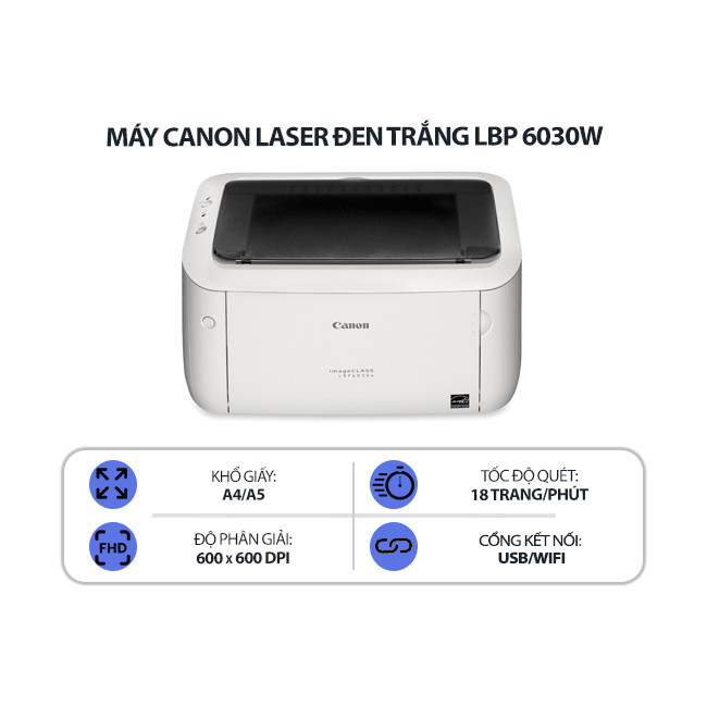 Máy in Laser Canon LBP6030W