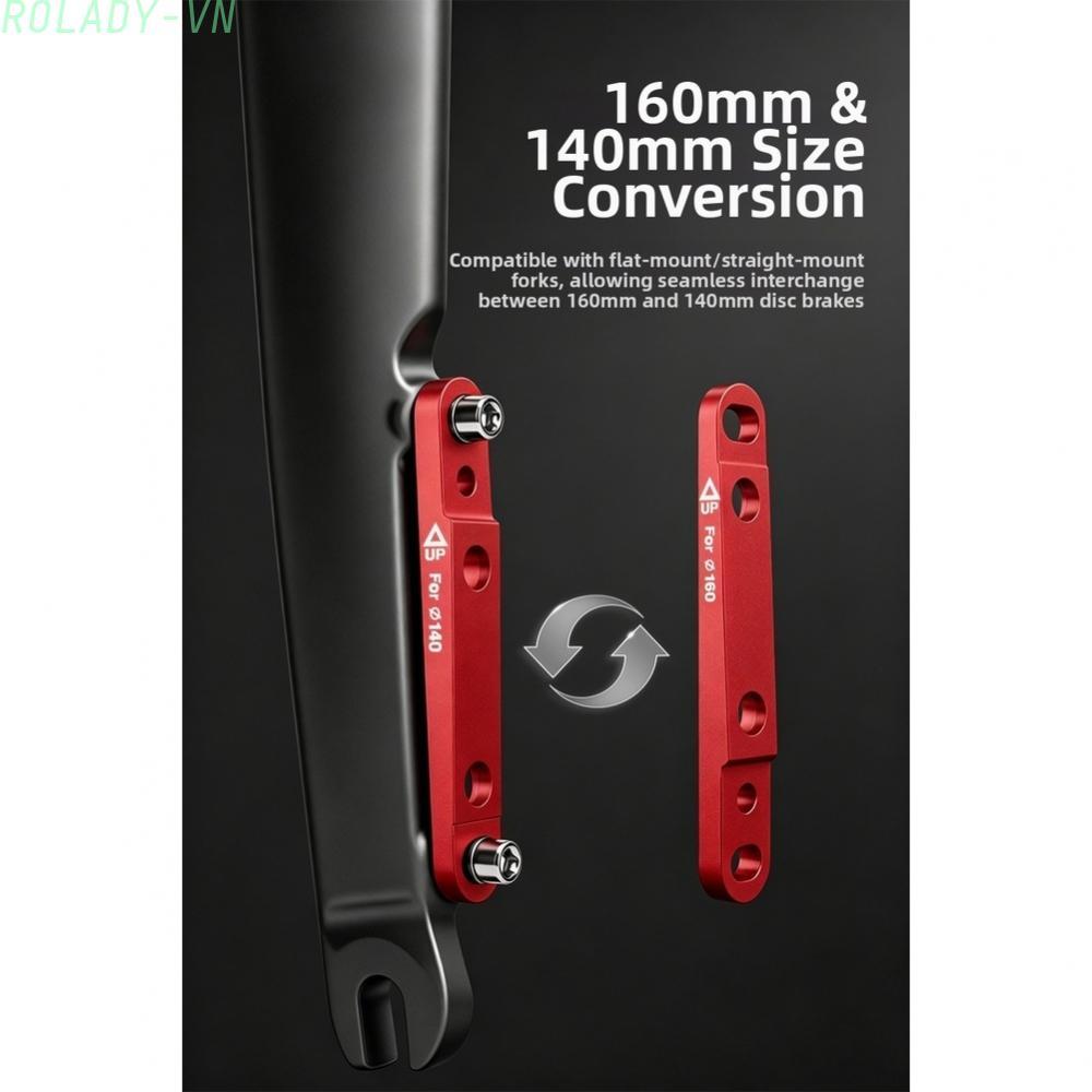 #ROYALLADY#Bike Disc Brake Adapter High-strength Aluminum Alloy Lightweight Design