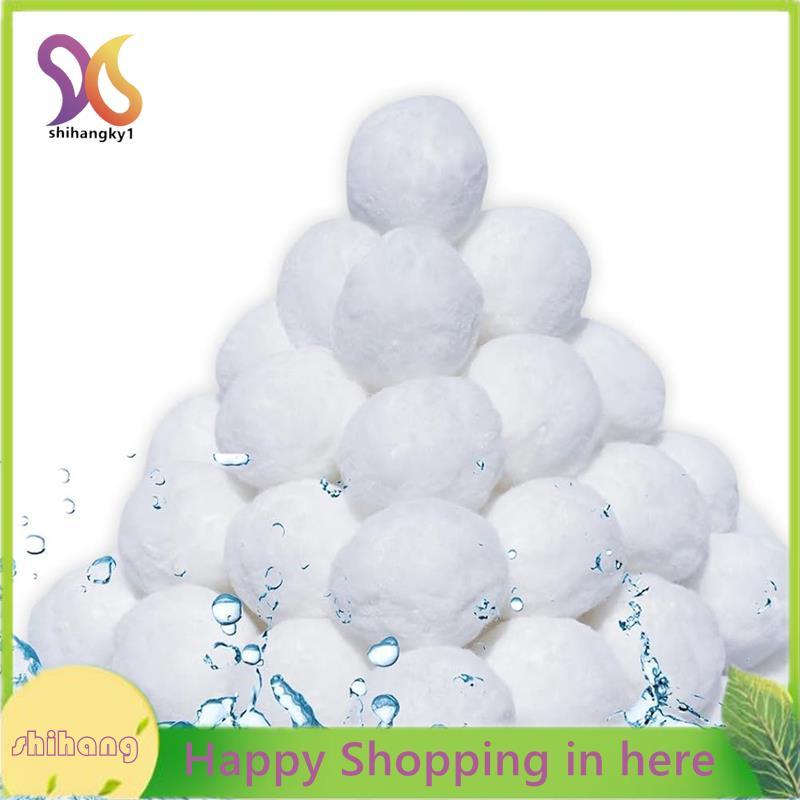 Quả bóng lọc bể bơi có thể tái sử dụng, 1,54 Lbs cho bộ lọc cát bể bơi cho hệ thống 50 Lbs