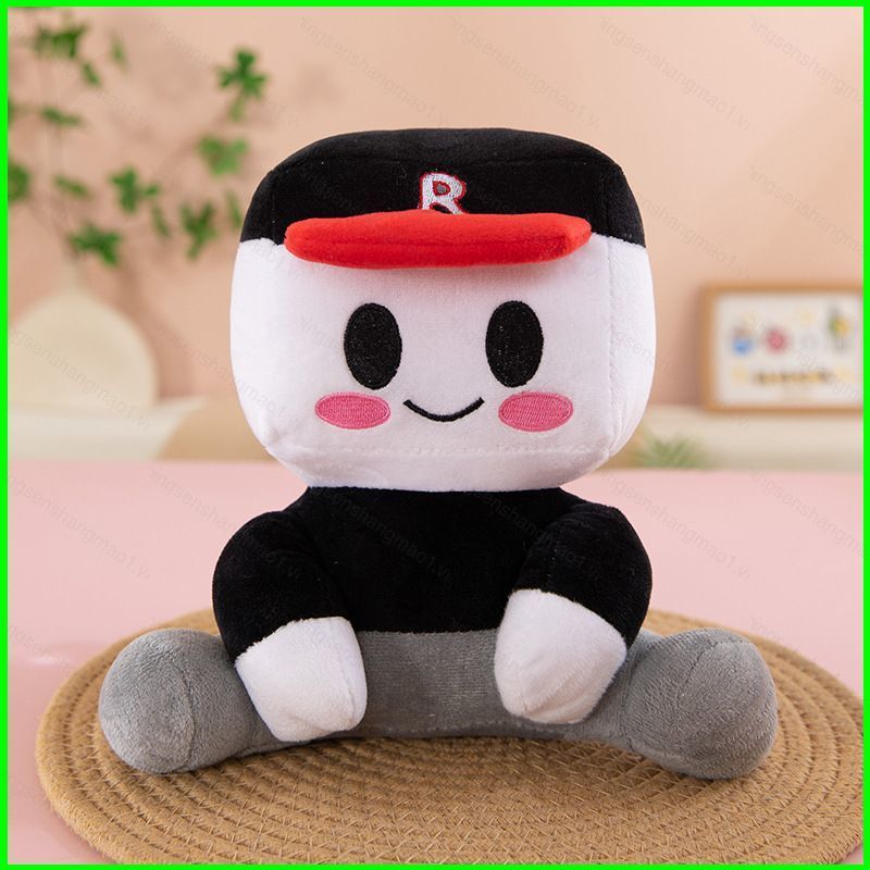 PS1 Roblox Blox Buddies Noob Khách Bacon Buddy Plushie Game Merch Sang Trọng Đồng Hành Búp Bê SP1