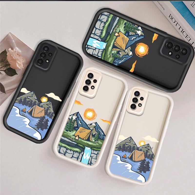 Ốp Lưng Cho Samsung A13 A23 A33 A32 A52 A52S A72 A73 4G A53 5G Phong Cách Ống Việt Nam Nghệ Thuật Mề