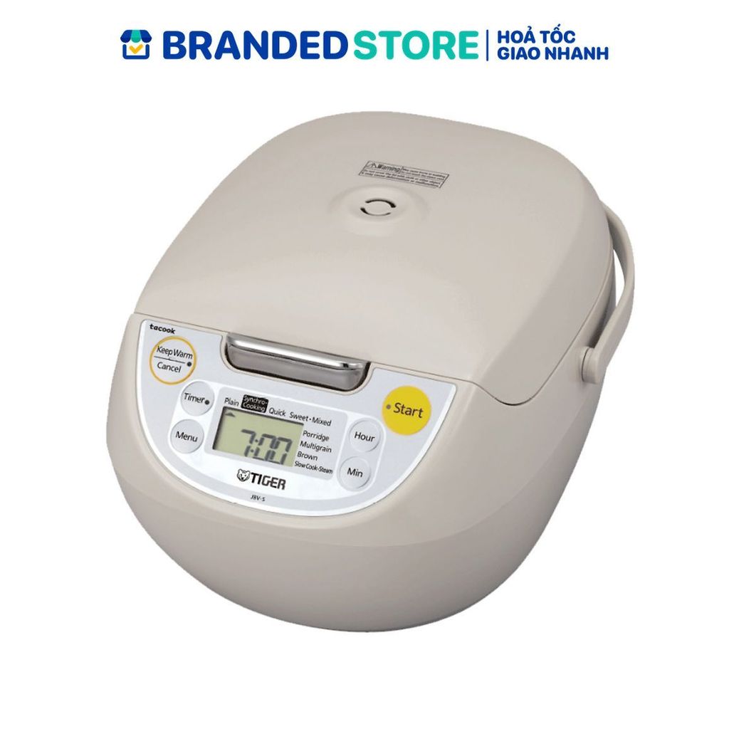 Nồi cơm điện tử Tiger JBV-S10W 1.0L
