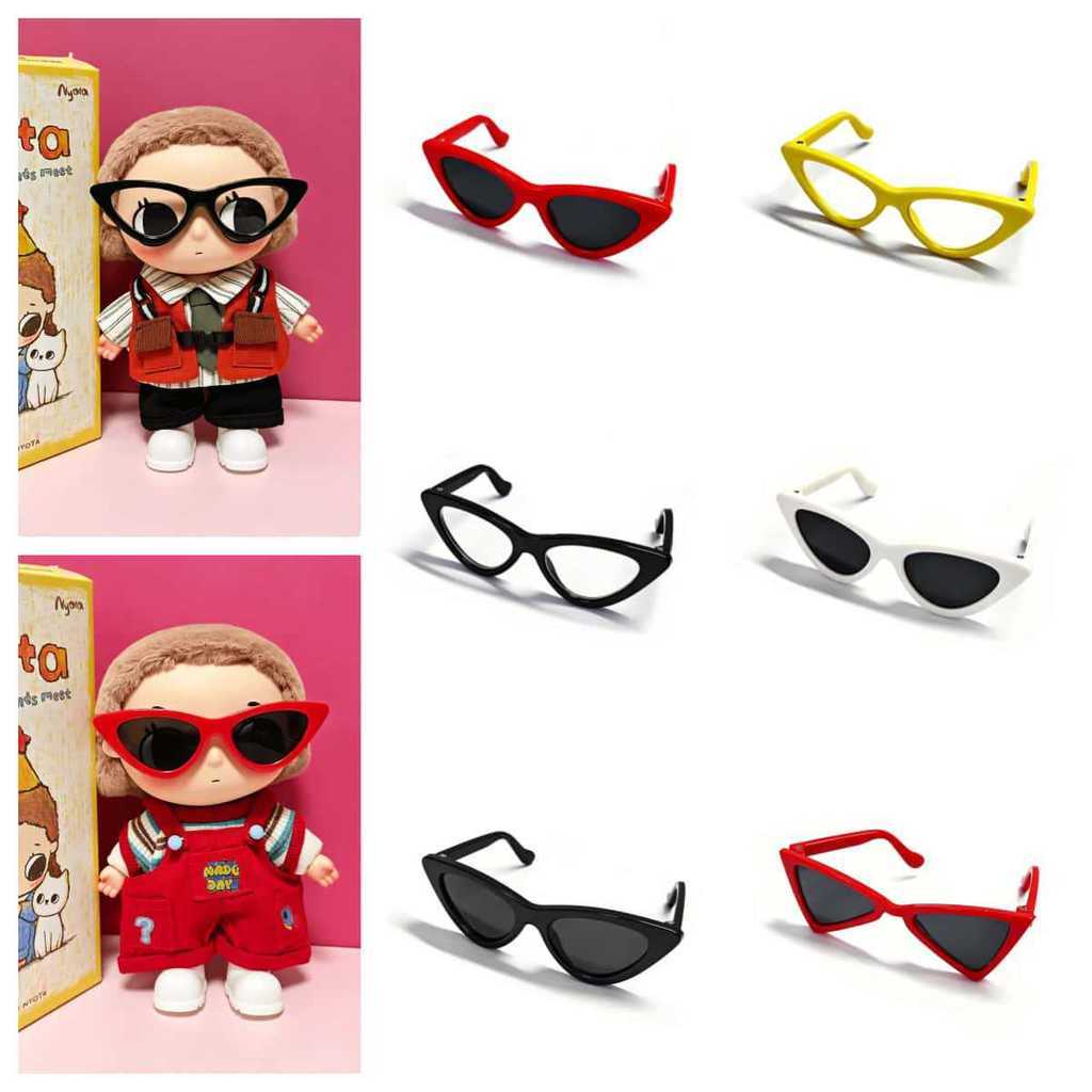 Nyota Kính búp bê kính 8,5cm thích hợp cho búp bê nylon khóc búp bê Nyota 20cm
