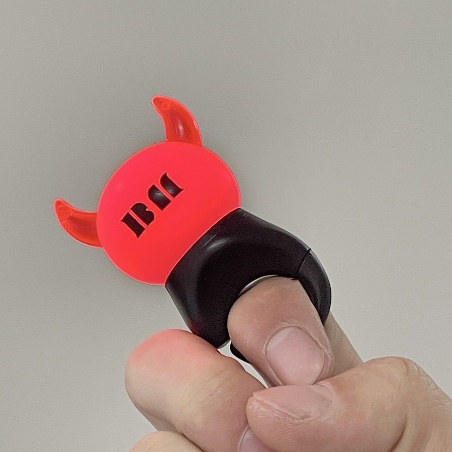 Babymonster Mini Cheer Stick Ring Light Baby Monster Cheer Light Ring Móc khóa Mặt dây chuyền Hàng h