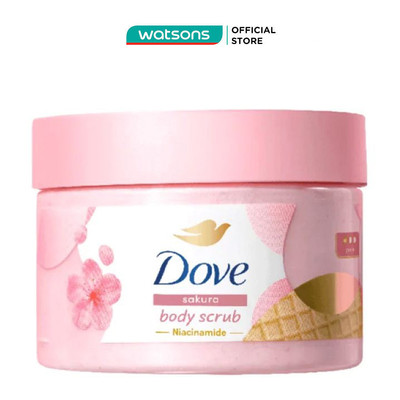 Tẩy Tế Bào Chết Dưỡng Ẩm Toàn Thân Dove Hương Hoa Anh Đào 280g