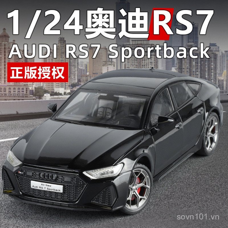 T Hợp Thời Trang Bán Chạy Zhiguan 1: 24 Chính Hãng Được Ủy Quyền Audi RS7 Sportback Với Đèn Lái Âm T