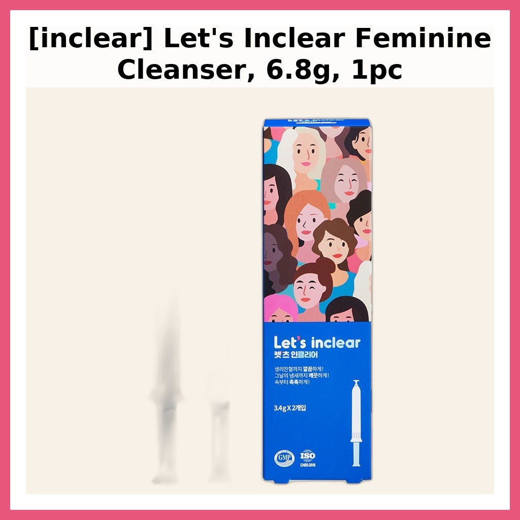 [inclear] Sữa rửa mặt nữ tính Let 's Inclear, 6,8g, 1 Sữa rửa mặt nữ tính Hàn Quốc / Sử dụng hàng ng