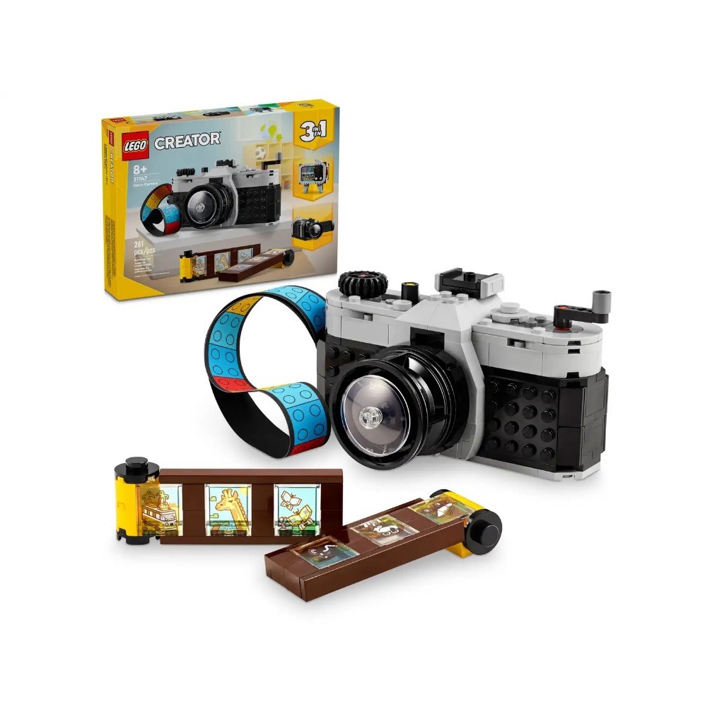 LEGO CREATOR 3IN1 31147 Đồ Chơi Lắp Ráp Máy Ảnh Cổ Điển