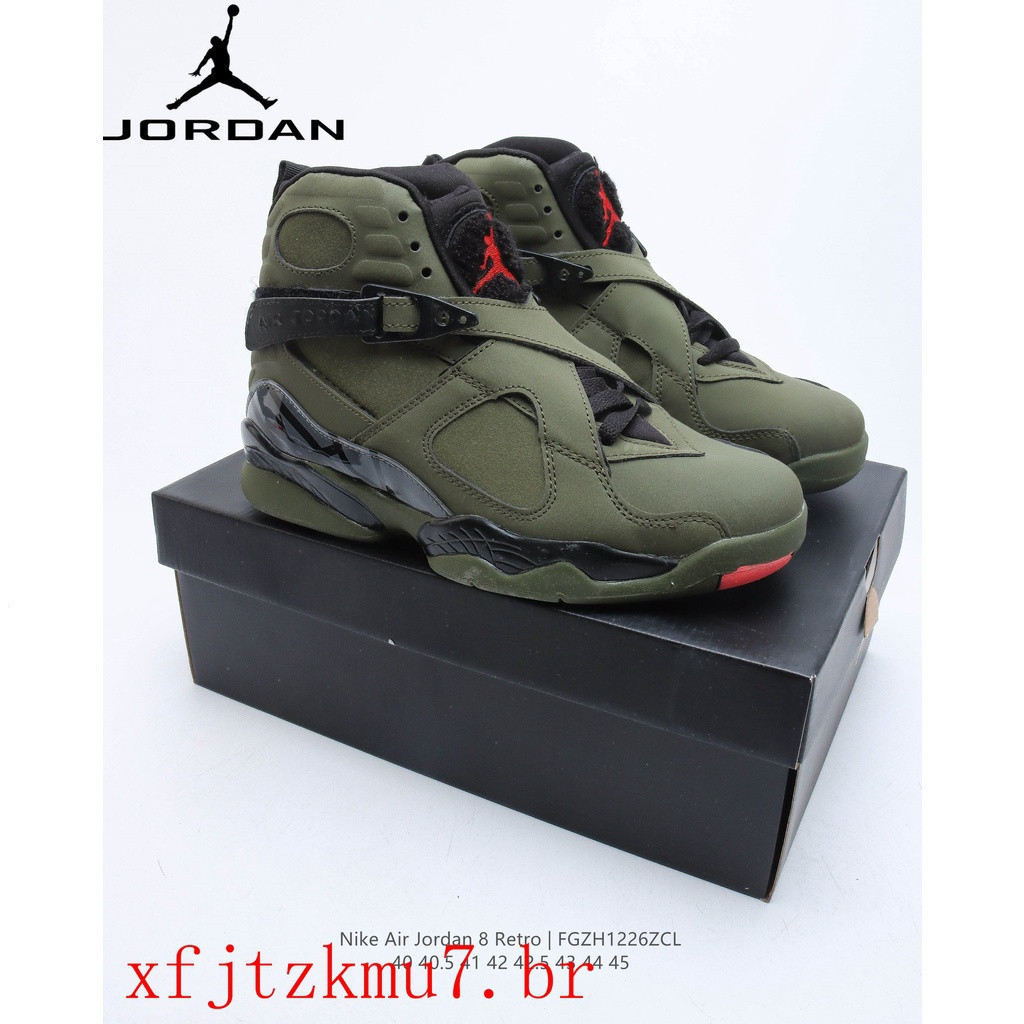 Giày bóng rổ Air Jordan 8 chất lượng cao dành cho nam.