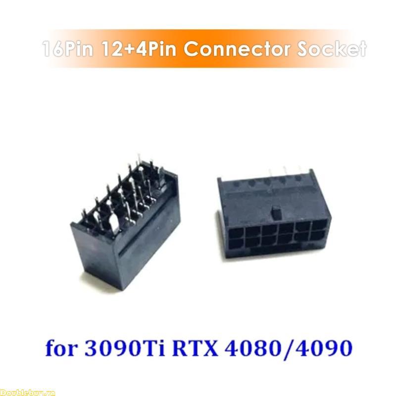 Đầu nối nguồn Card đồ họa Doublebuy PCIe 5 0 12VHPWR cho 3090Ti RTX4080 RTX4090
