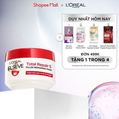 Kem ủ phục hồi tóc L'Oréal Paris Total Repair 5 200ml