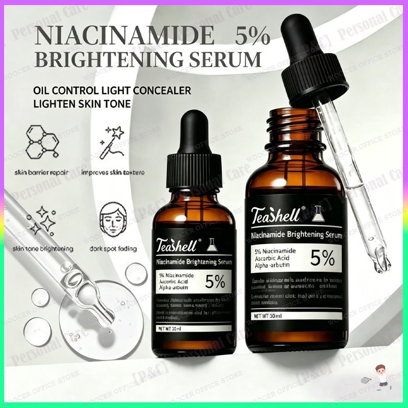 Niacinamide Brightening Serum 5% với Alpha Arbutin - Làm trắng vết thâm