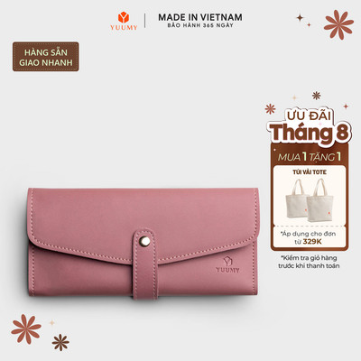 Ví Yuumy ( Thời trang nữ kiểu cầm tay dáng dài - Ví da Seasand YV47) Bagsmart