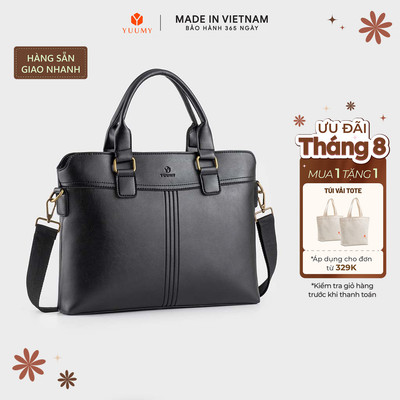 Cặp Công Sở Yuumy (Thời trang nam đi làm cỡ lớn - Cặp da CAYM03)
